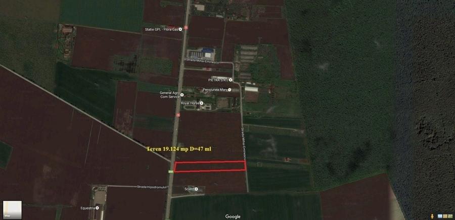 Teren agricol intravilan de 19124 mp, în Tâncăbești