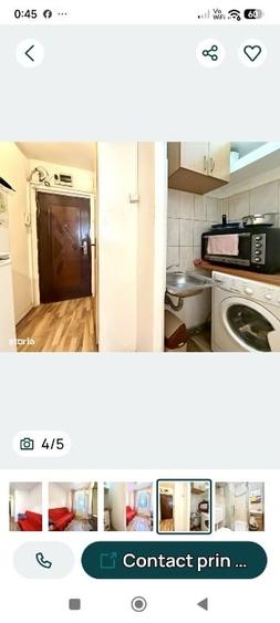 Garsonieră nedecomandată, mobilată în Iosefin