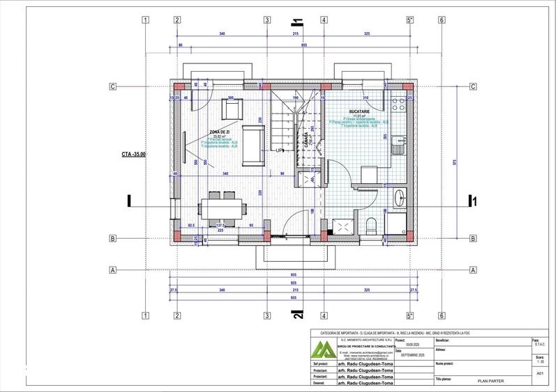 Casa individuala P+1 |105 mp utili | Teren 200 mp sau 350 mp | Chiajna - 2