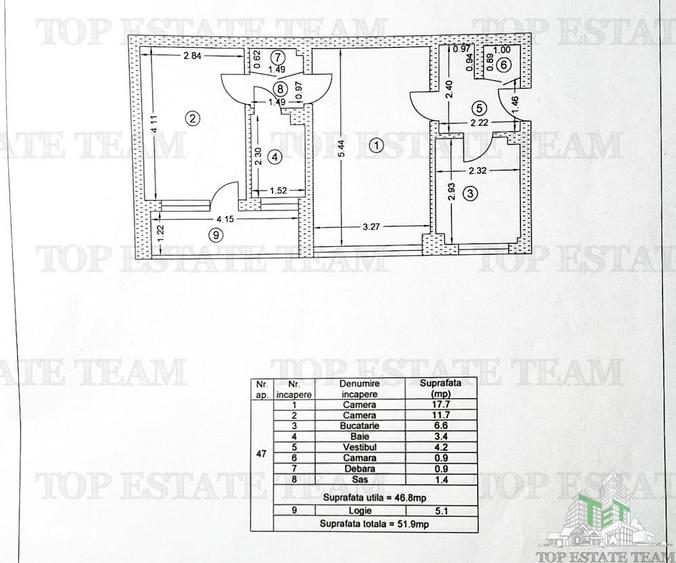 Apartament 2 Camere, Zona Iancului, Pozitionare de Exceptie - 1