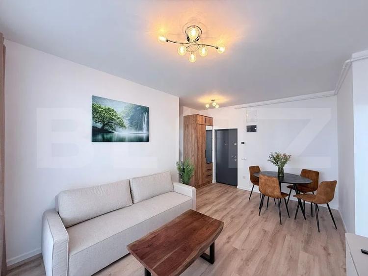 Apartament modern, la cheie, garaj, 44 mp, terasă de 11 mp, zona Centrala - 2
