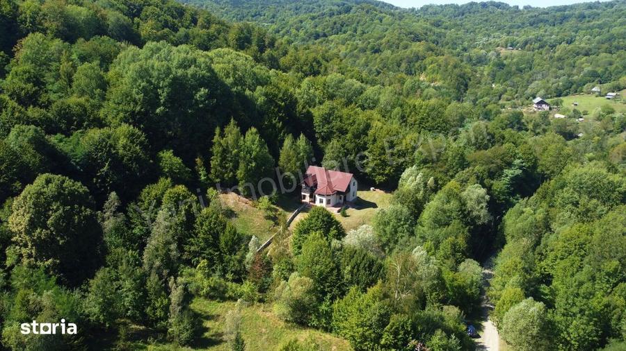 Casă cu 4 camere cu Teren 6842 Mp în Brădetu