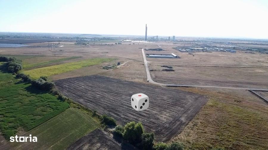 Teren de 7500 mp, în Nord