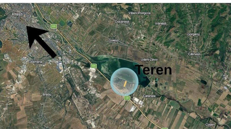 Teren de 10631 mp, în Recea