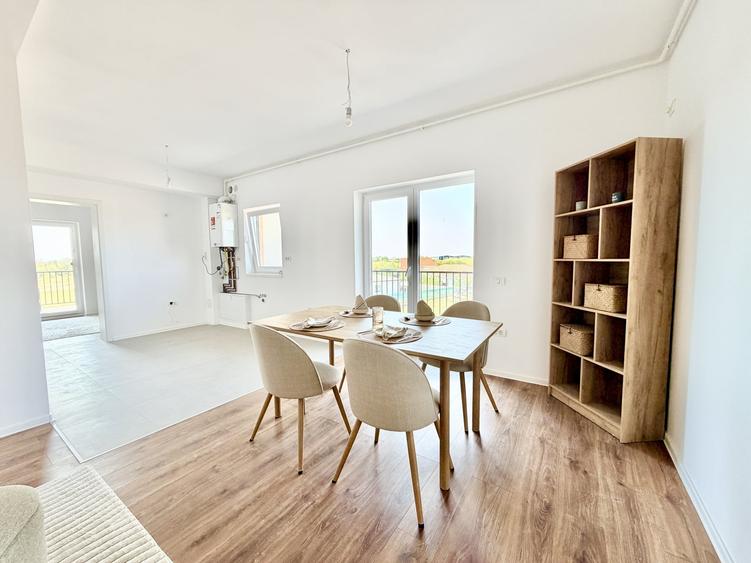 Apartament cu 2 camere decomandat, mobilat în Moșnița Nouă