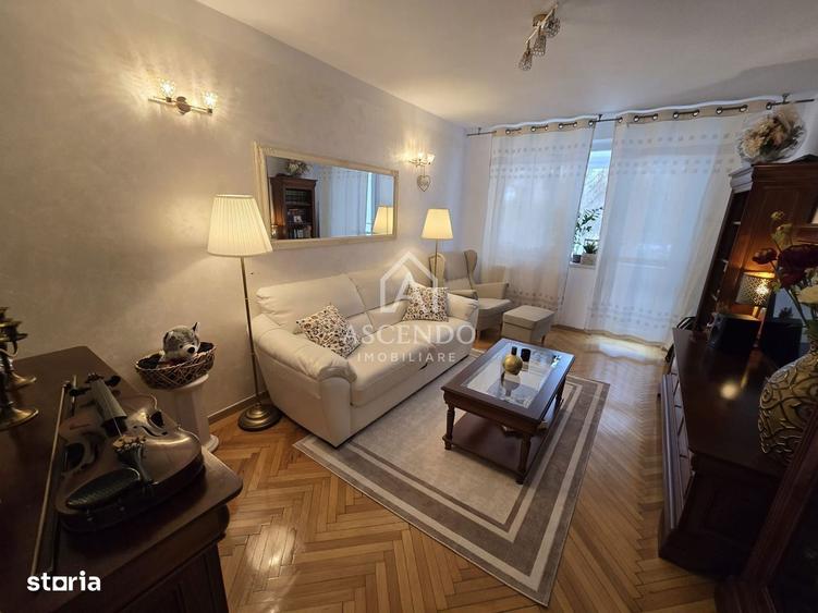 Apartament cu 2 camere, mobilat în Obor