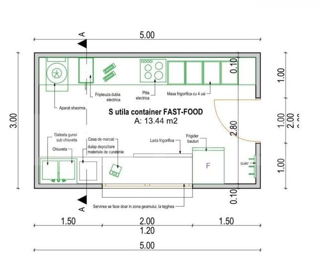 Afacere la cheie-2 containere modulare , 33 mp, Radauti - 9