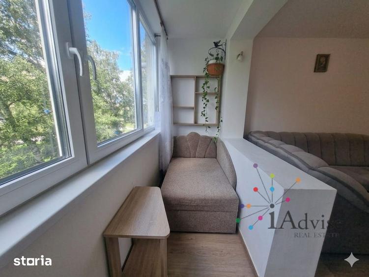Apartament cu 3 camere semidecomandat, mobilat în Gării