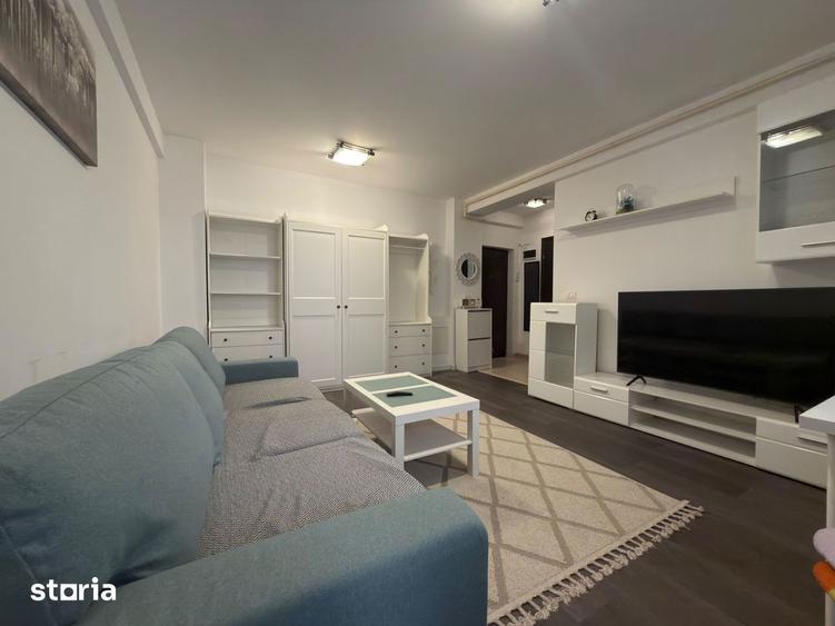 Apartament cu 2 camere semidecomandat, mobilat în Chiajna