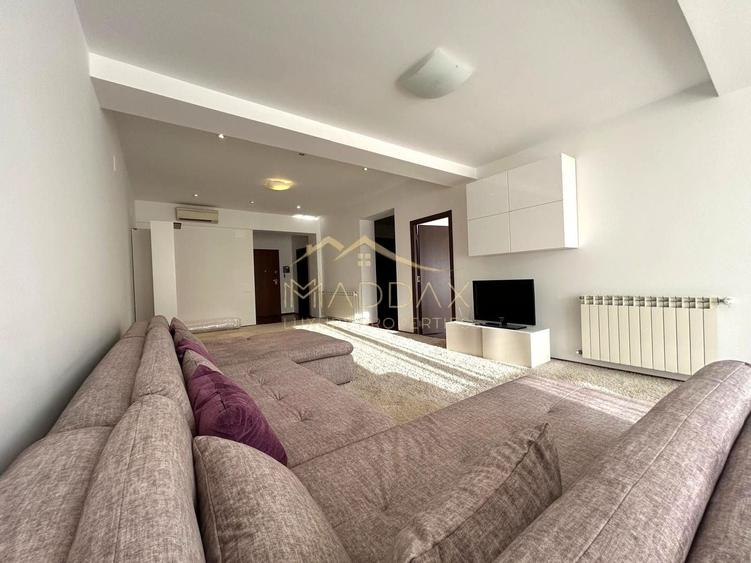 Apartament cu 3 camere decomandat, mobilat în Herăstrău