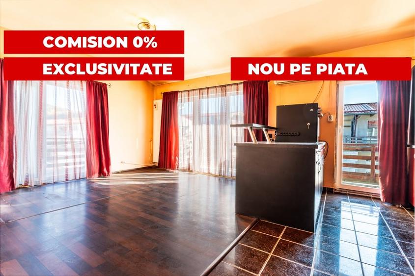 Apartament cu 2 camere semidecomandat, mobilat în Florești