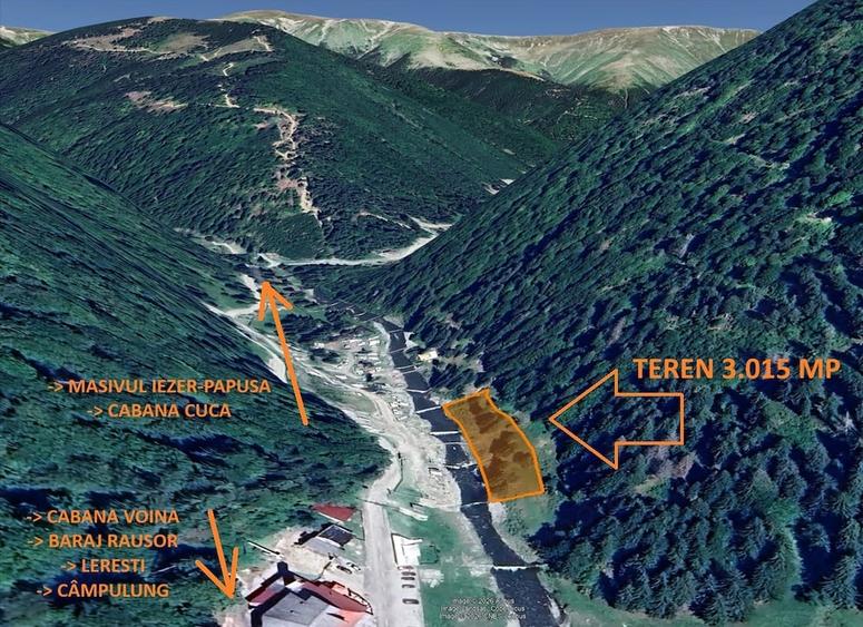 Teren de 3015 mp, în Lerești