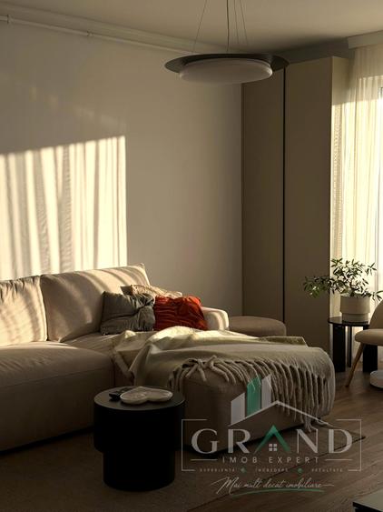 Apartament cu 2 camere semidecomandat, mobilat în Între Lacuri