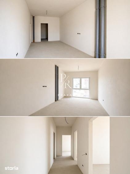 Ap 3 camere decomandate, semifinisat, 78 mp, garaj la cerere, zona Tin - 2
