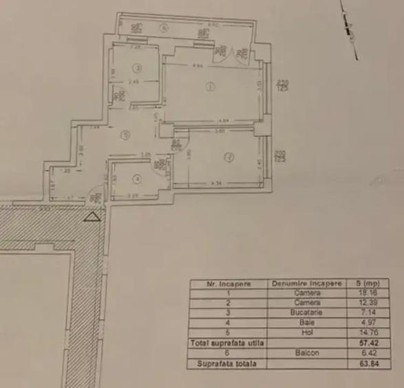 Apartament cu 2 camere decomandat, mobilat în Vitan Mall