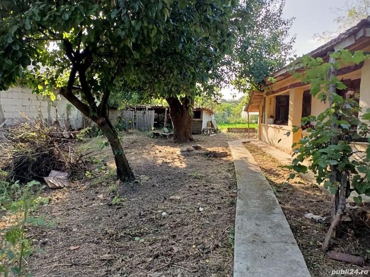 Casă cu 2 camere cu Teren 1000 Mp în Nuci
