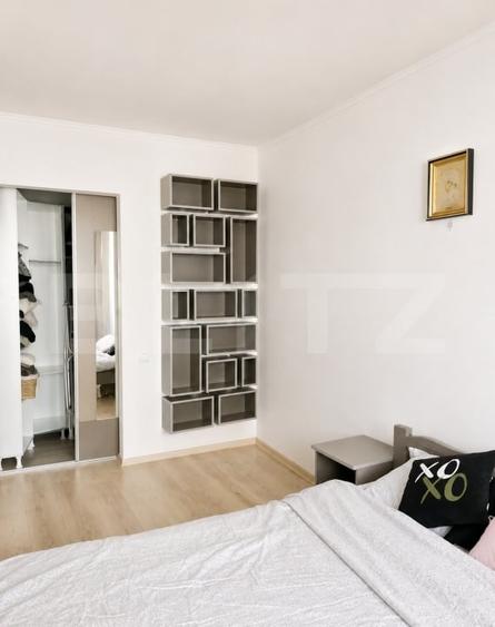Apartament cu 2 camere semidecomandat, mobilat în Baciu
