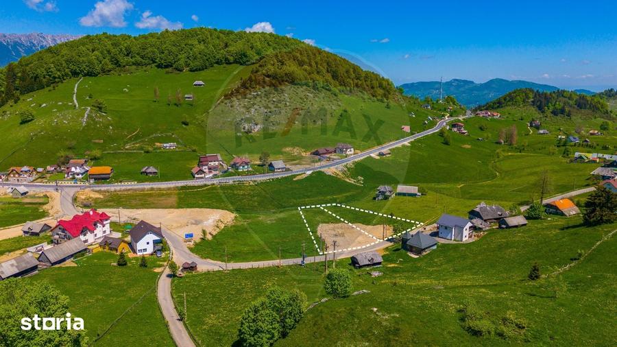Teren de 3962 mp, în Fundata