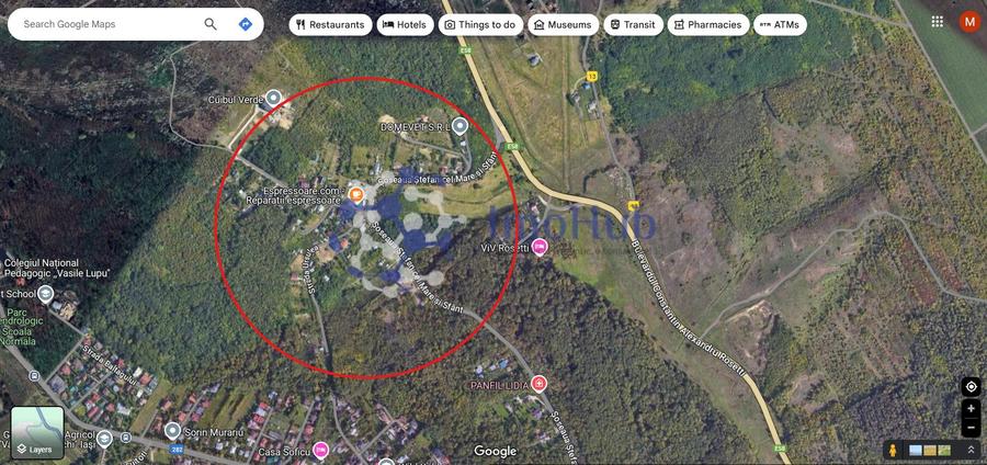 Teren Construcții intravilan de 1662 mp, în Copou