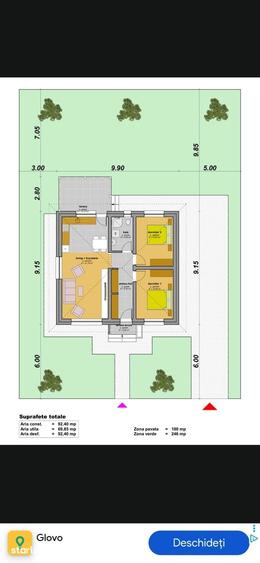 Casă cu 3 camere cu Teren 600 Mp în Sâncraiu de Mureș