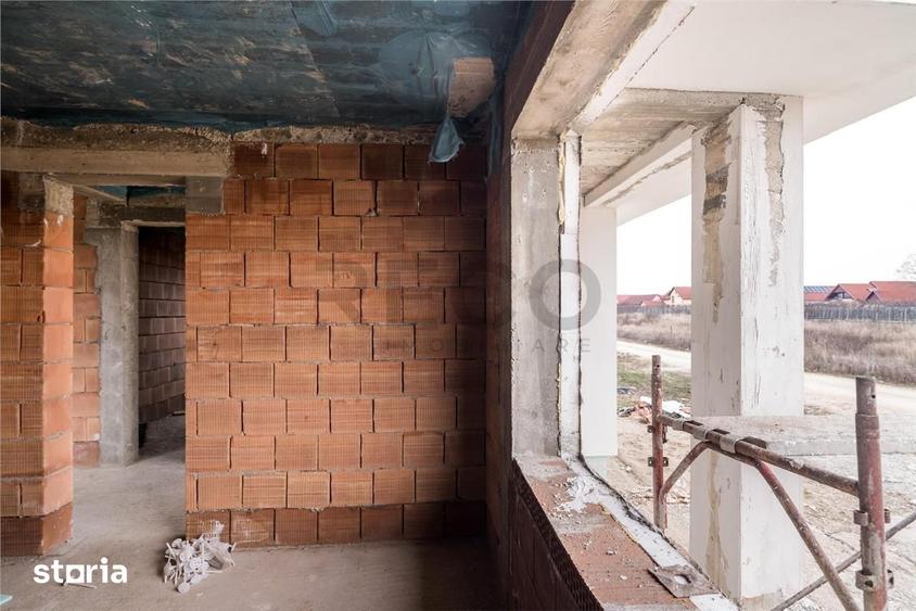 Casă cu 3 camere cu Teren 568 Mp în Oșorhei