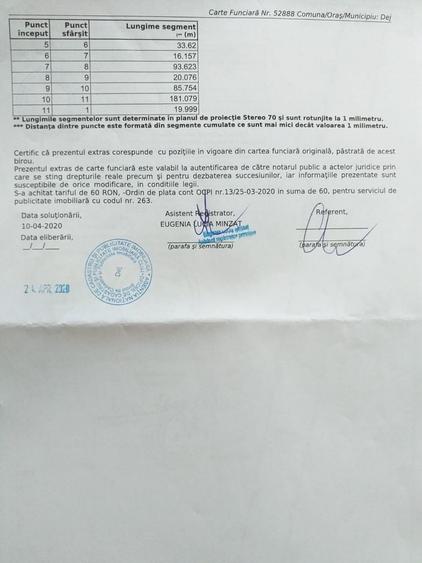 Teren de 5400 mp, în Exterior Vest