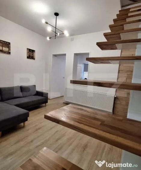 Apartament cu 2 camere decomandat, mobilat în Lunei