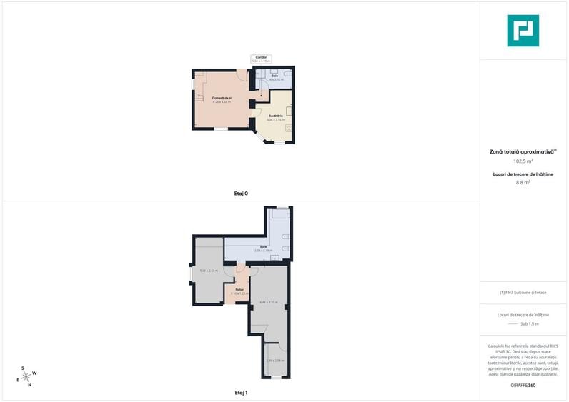 Apartament cu 3 camere decomandat, mobilat în Dumbrăvița