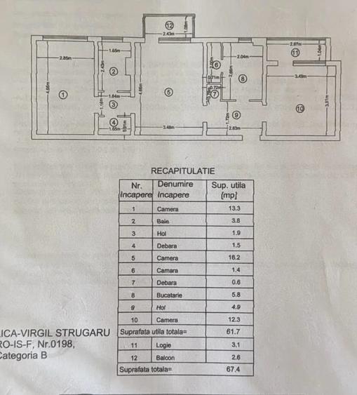 Apartament 3 camere Cantemir. Proprietar - 1