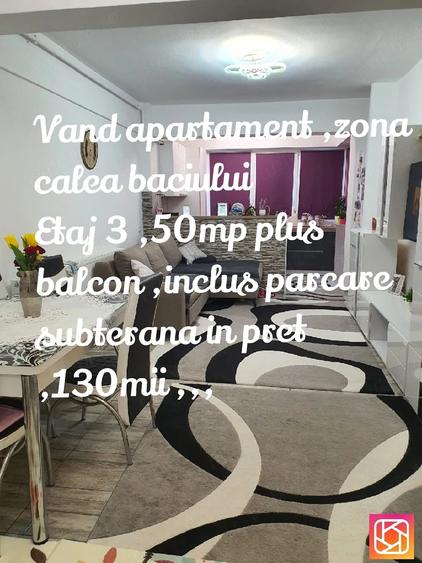 Apartament cu 2 camere decomandat în Baciu