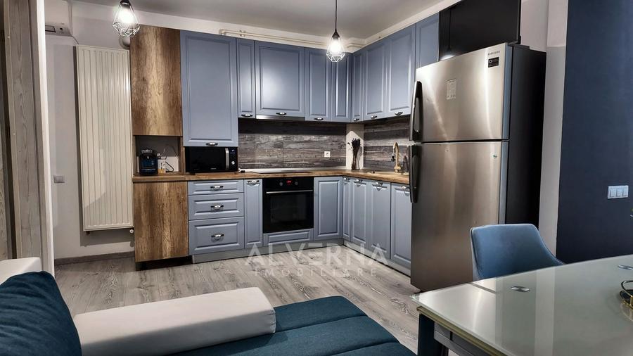 Apartament cu 3 camere semidecomandat, mobilat în Borhanci — fotografia 1