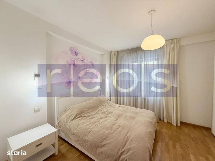 Apartament cu 3 camere, mobilat în Herăstrău
