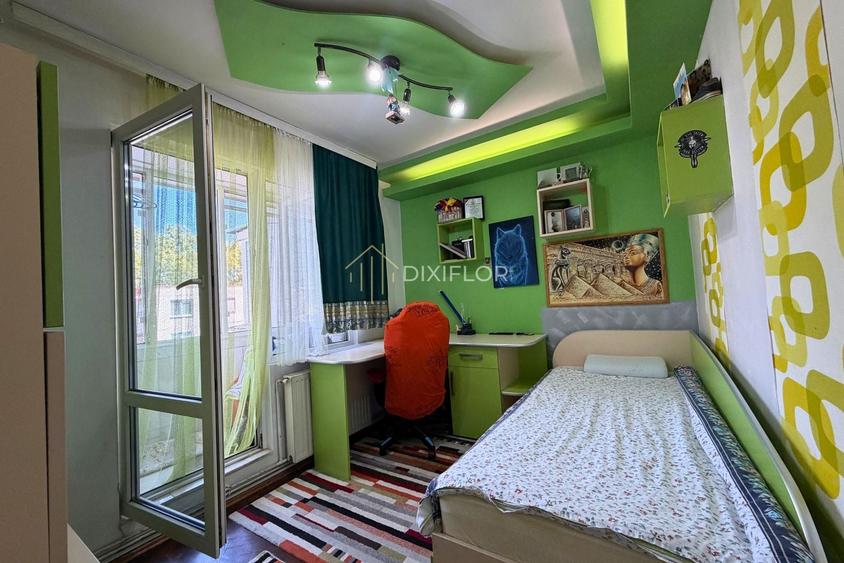Apartament cu 3 camere decomandat, mobilat în Unirii