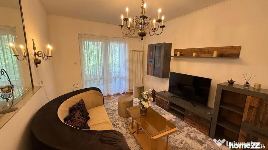 Apartament cu 2 camere decomandat, mobilat în Amzei