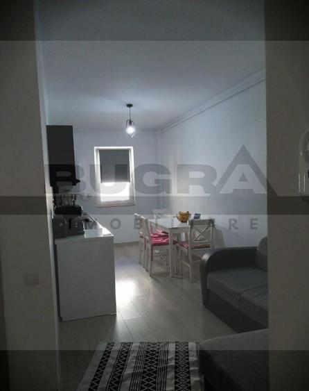 Apartament cu 2 camere semidecomandat, mobilat în Baciu