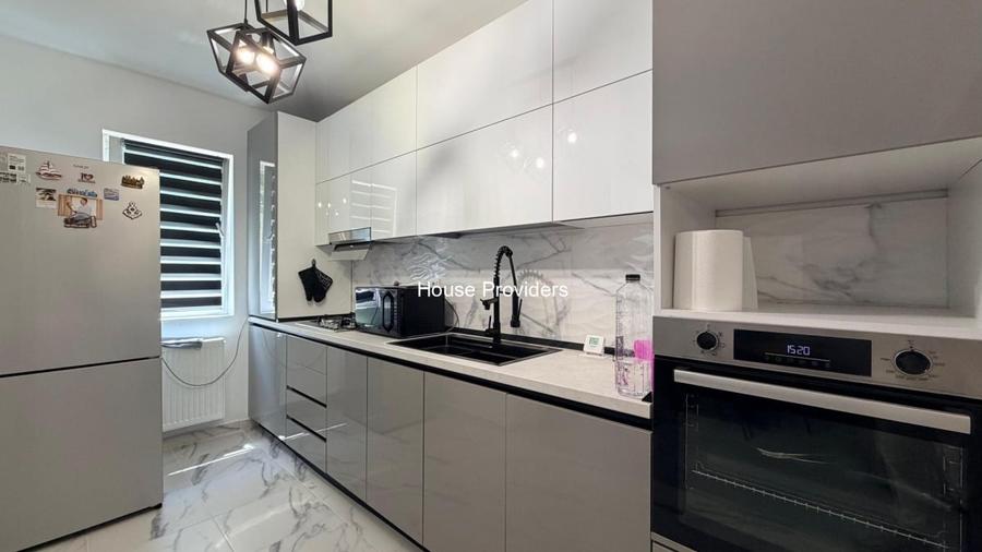 Apartament cu 3 camere, mobilat în Theodor Pallady