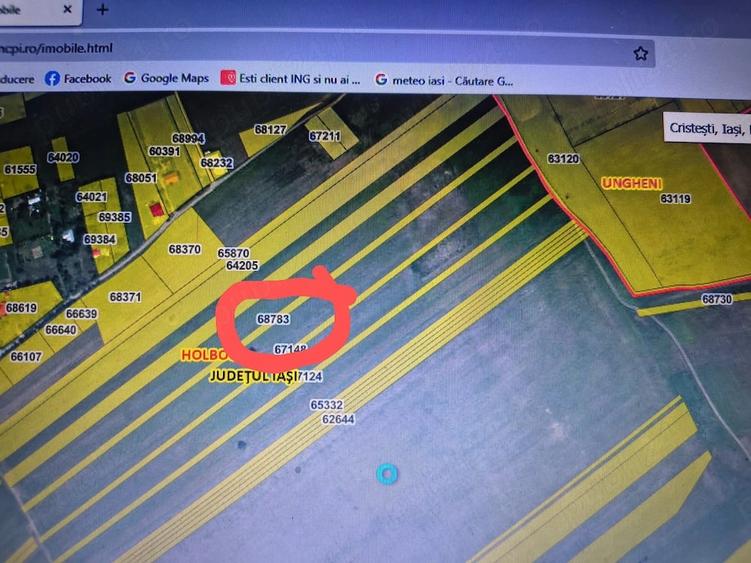 Teren de 4 mp, în Central
