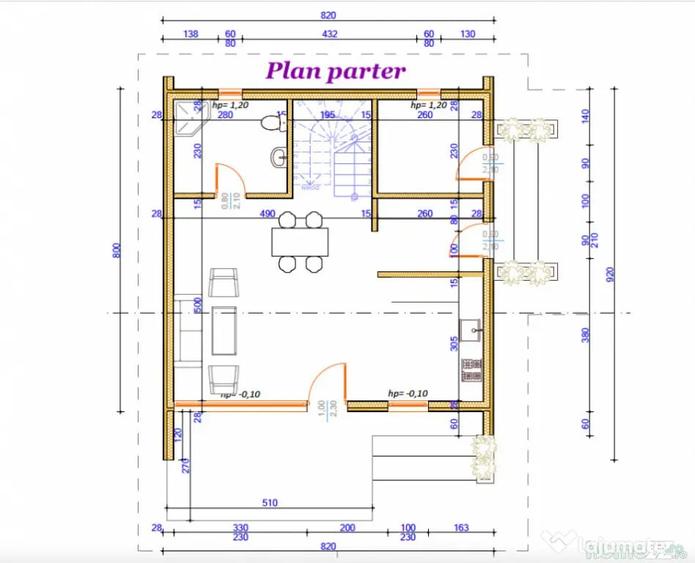 Casă cu 4 camere cu Teren 900 Mp în Plai