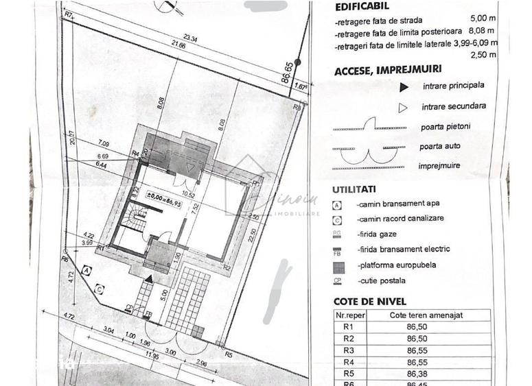 Vila Pipera I Cartier HENRI COANDA I Intabulata utilitati I COM 0%