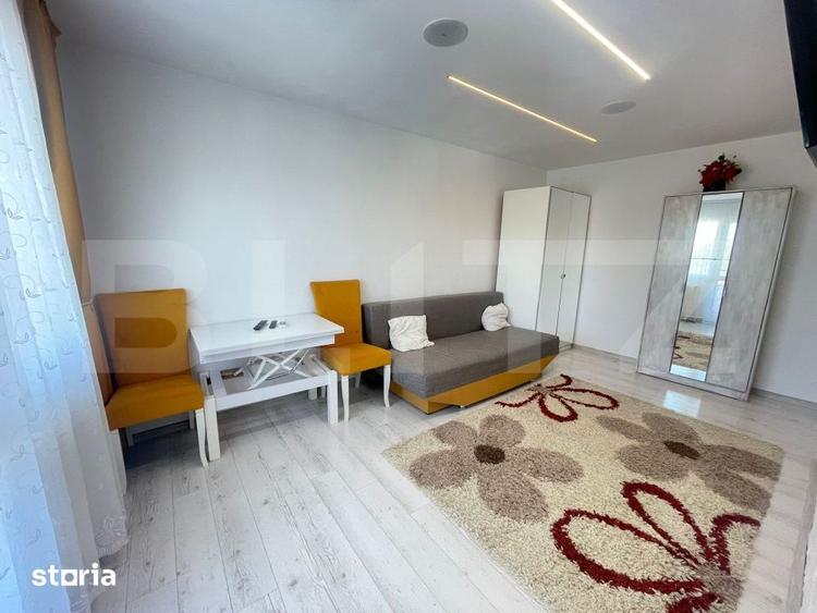Garsonieră decomandată, mobilată în Dâmbul Rotund