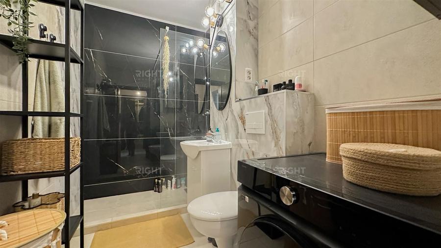 Apartament cu 2 camere semidecomandat, mobilat în Sânpetru