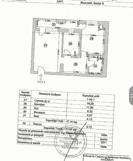 Apartament cu 2 camere în Drumul Taberei