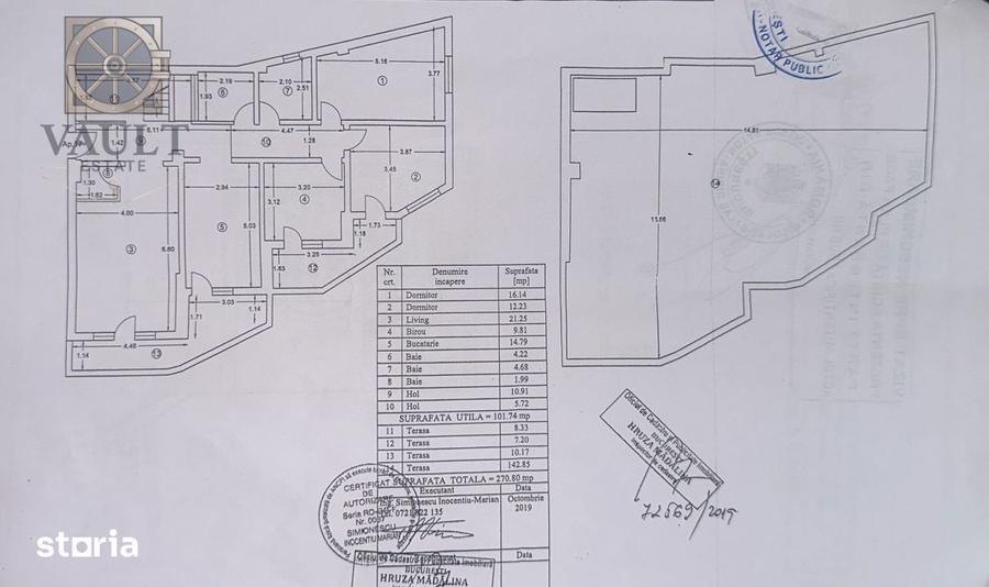 Apartament cu 4 camere, mobilat în Iancului