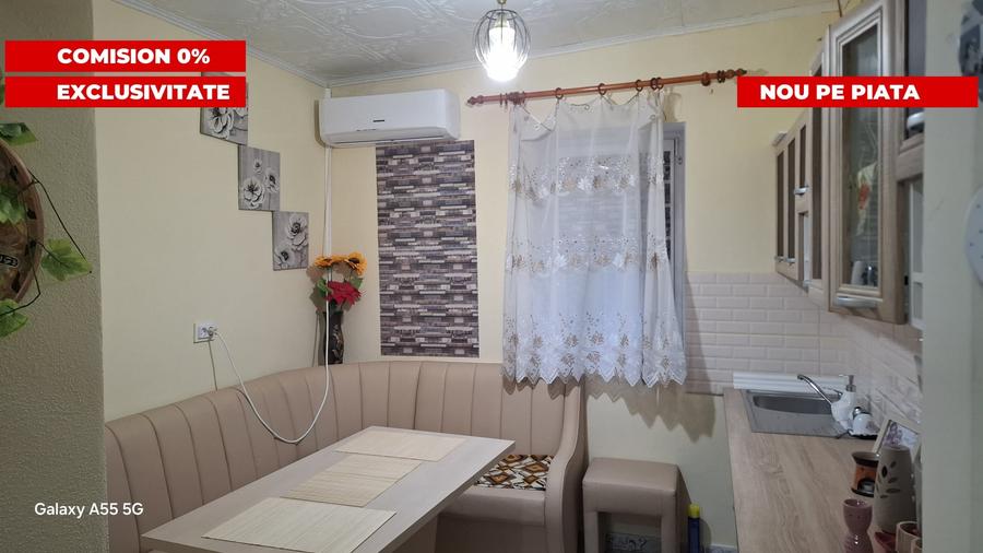 Apartament cu 2 camere decomandat, mobilat în Peregu Mare