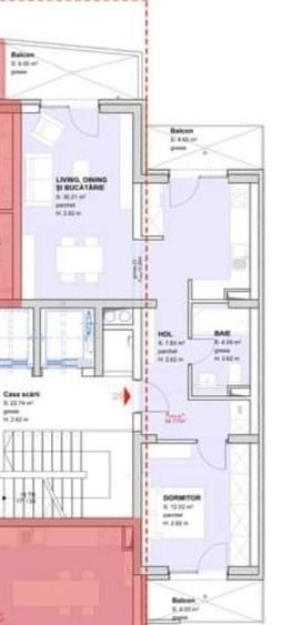 Apartament cu 2 camere semidecomandat în Gheorgheni