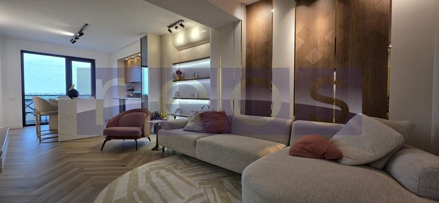 Apartament cu 3 camere decomandat, mobilat în Pipera