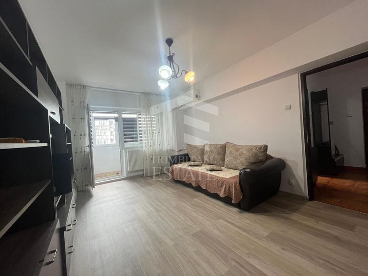 Apartament cu 2 camere semidecomandat, mobilat în Chirigii