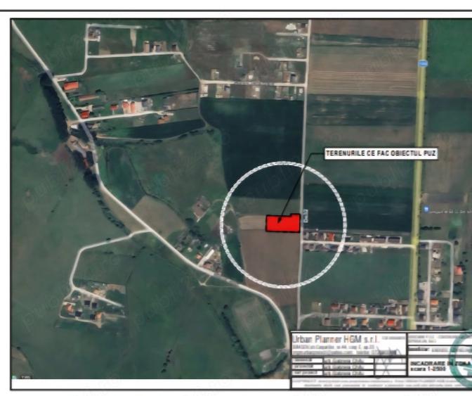 Teren de 480 mp, în Sânpetru