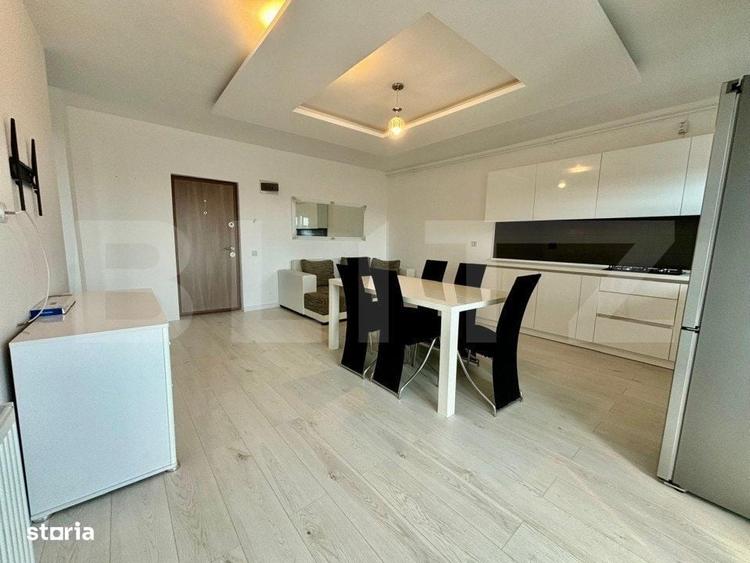 Apartament cu 2 camere semidecomandat, mobilat în Florești — fotografia 1