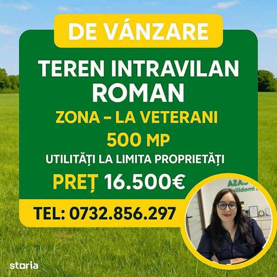 Teren intravilan Roman - 1